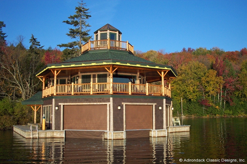 octagonal boathouse